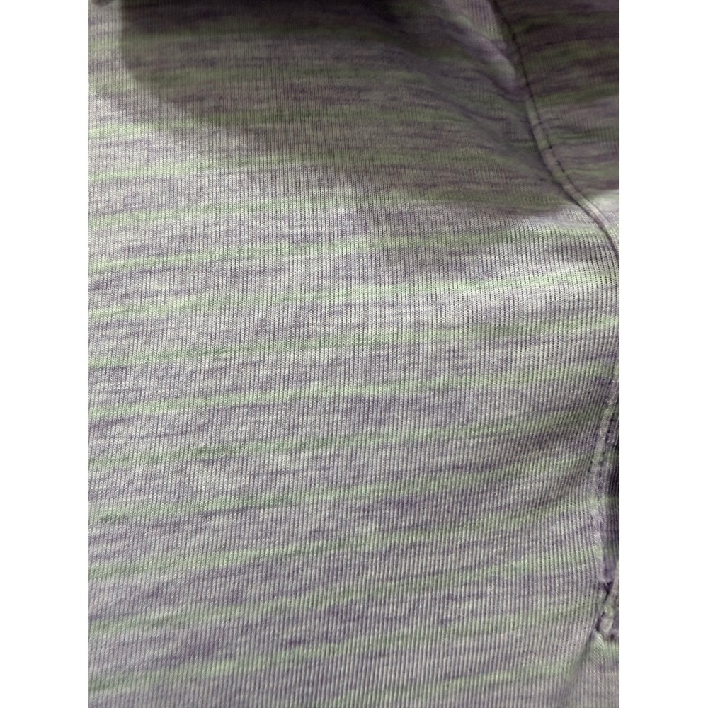 Peter Millar‎ Mens XXL Polo Shirt Lavender Green Space Dye Stripe Short Sleeve - Picture 3 of 8